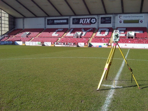 sportspitch topographical survey